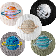 Load image into Gallery viewer, lapisbee Women&#39;s Casual Socks Cute novelty Funny Socks Planets 5 Pairs
