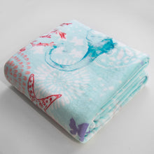 Load image into Gallery viewer, lapisbee Velvet Plush Home Fleece Throw Blanket 50&quot; x 70&quot; (Seahorseand Coral)
