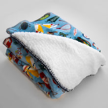 Load image into Gallery viewer, lapisbee Velvet Plush Home Fleece Throw Blanket 50&quot; x 70&quot; (Wilderness)
